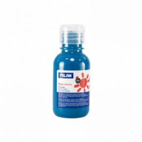 Botella tmpera 125 ml azul fluo. Ref: 034456. MILAN